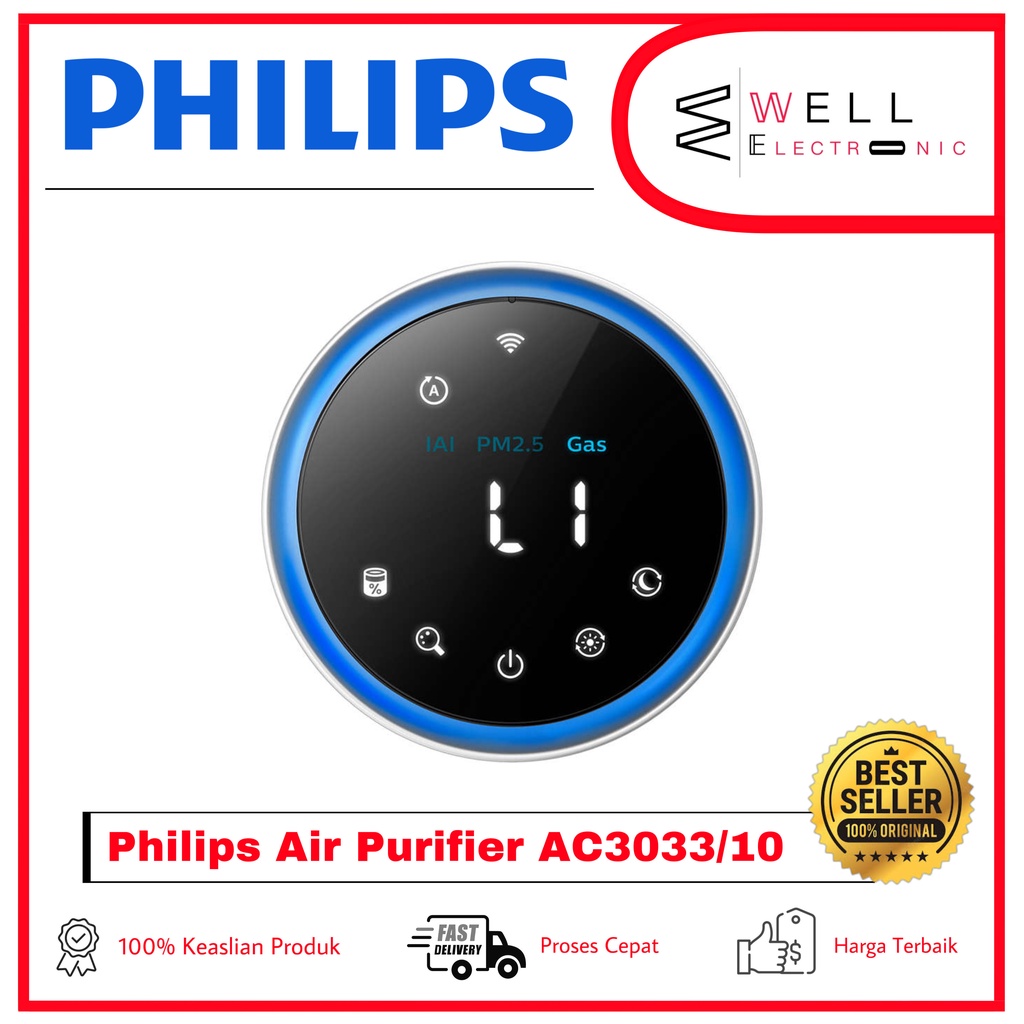 Philips AC3033/10 Air Purifier 3000i Series AC 3033 - Garansi Resmi 2 Tahun