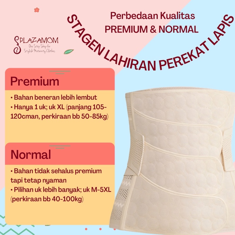 stagen lahiran pasca sc caesar sesar normal korset corset nifas melahirkan newborn new mom maternity untuk penampilan singset pemakaian kencang kokoh bahan katun polyester kualitas premium