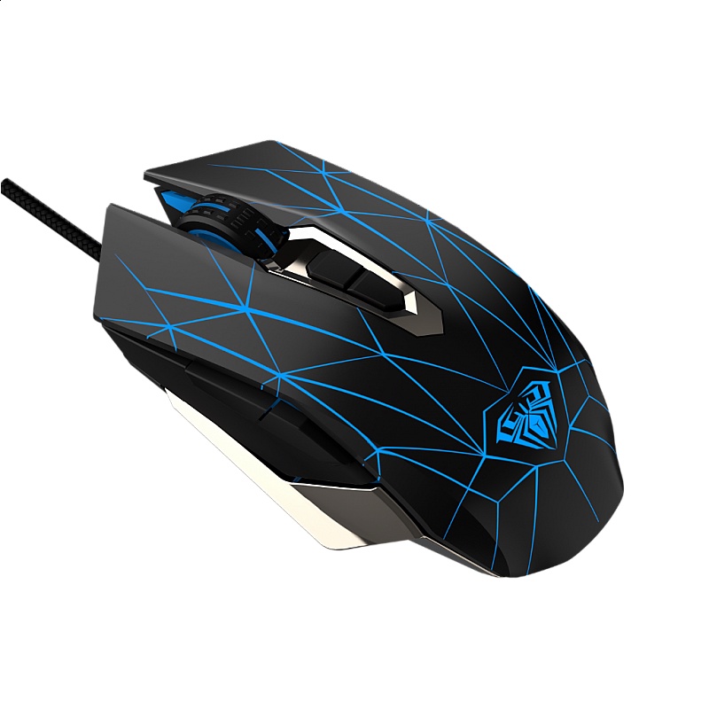 Mouse Gaming AULA S50 Optical Wired 2400DPI RGB Breathing - AULA S 50