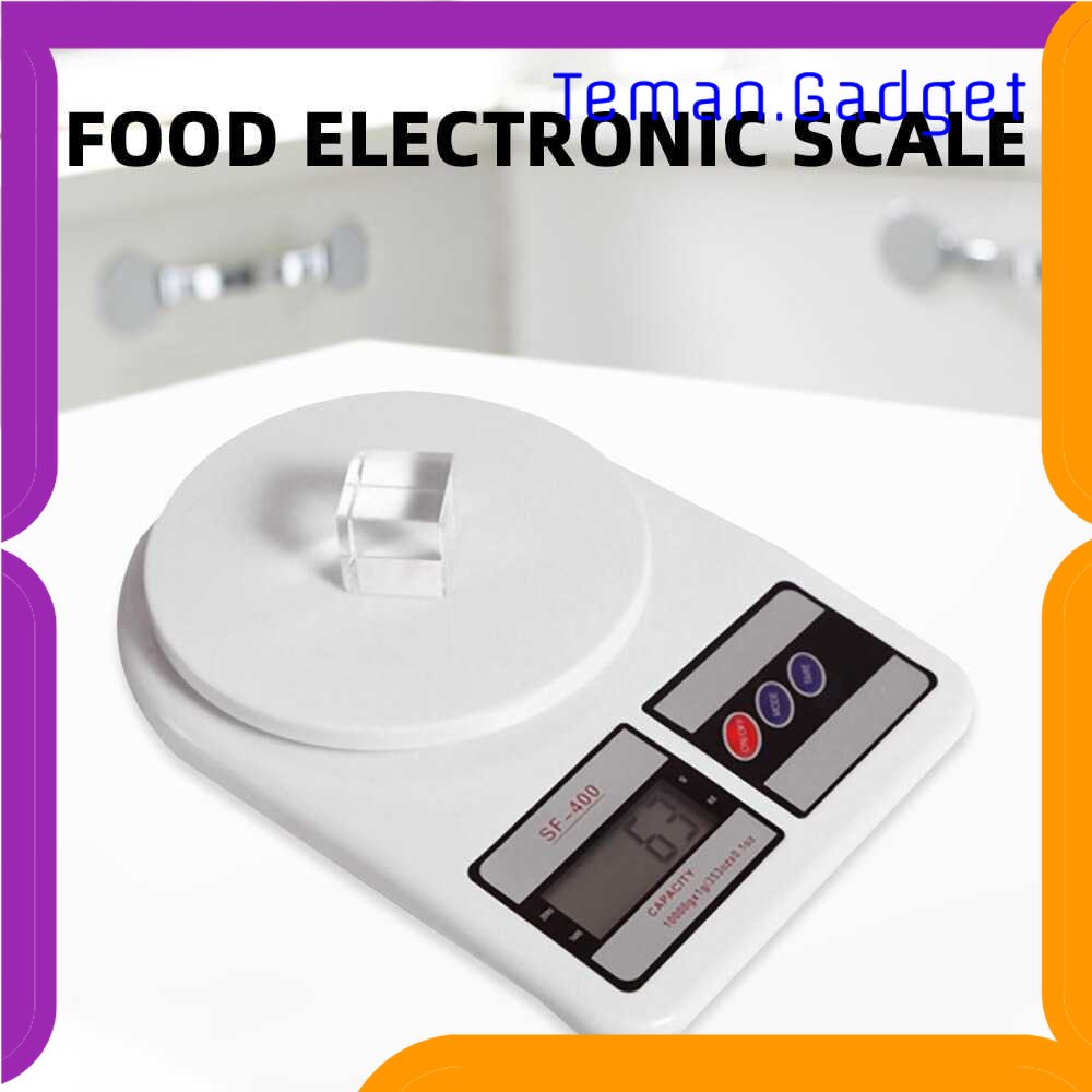 TG - DPR VKTECH Timbangan Dapur Mini Digital Scale 10kg Akurasi 1g - SF-400