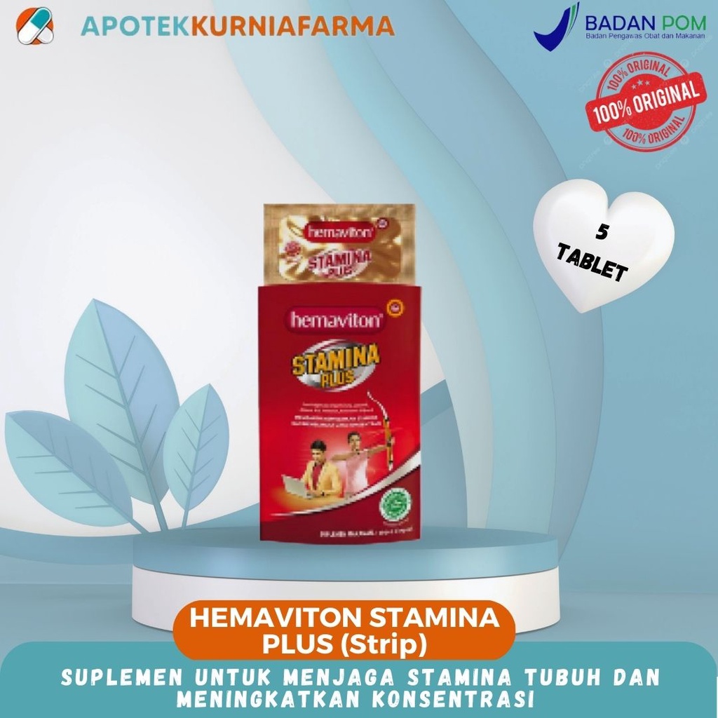 Jual Hemaviton Stamina Plus 5 Kapsul Suplemen Daya Tahan Tubuh And Stamina Shopee Indonesia 2030