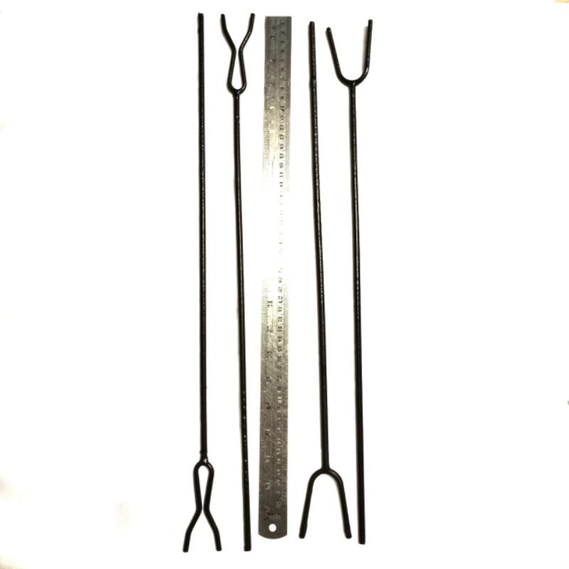 Jagrak Pancing 50 Cm Besi 6 Mm Jagrak Galatama Cagak Joran Congkok