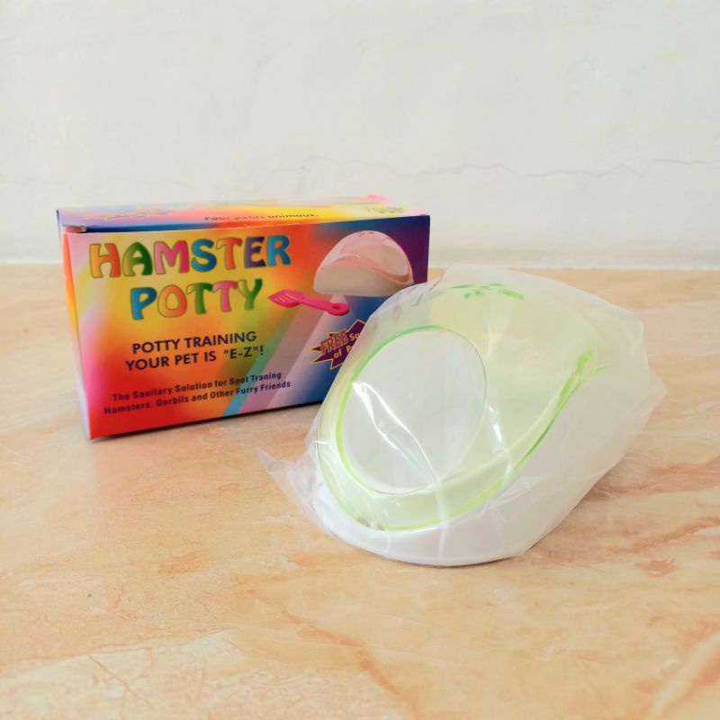 Hamster Potty FREE Sekop Tempat Mandi Hamster BESAR Premium