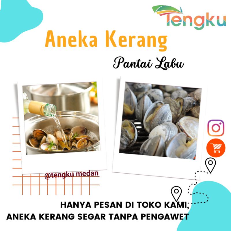 

Kerang Kepah Pantai Labu 1 Kg