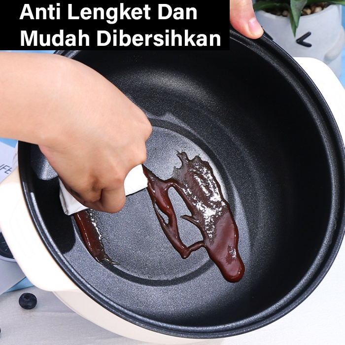 ( KJO ) Panci Listrik 2 in 1 / Fry Pan Electric Multifungsi (2 in 1) Electric Cooking Pot