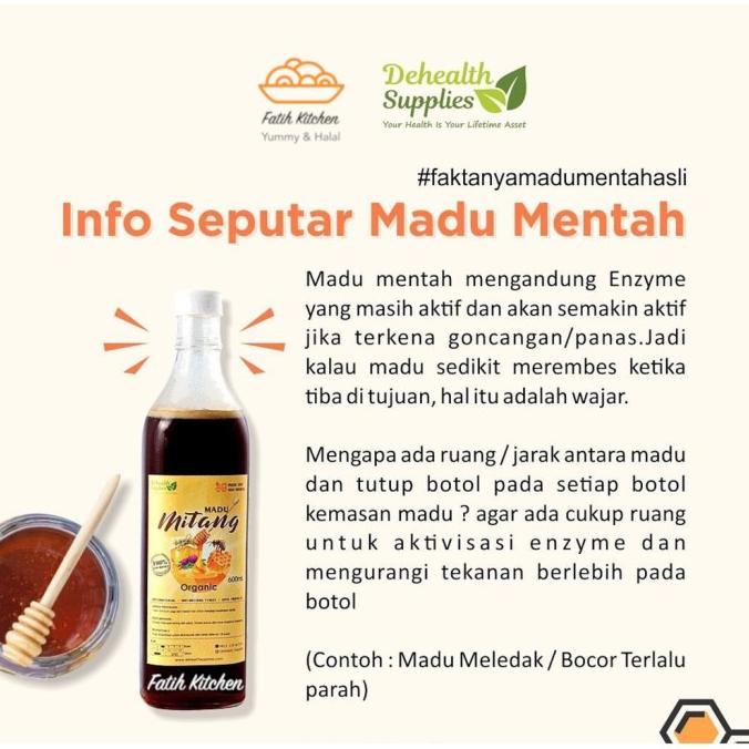 

Mitang Raw Honey 600 Gr Botol Plastik Dari Dehealth Supplies - Madu Magnabunbul