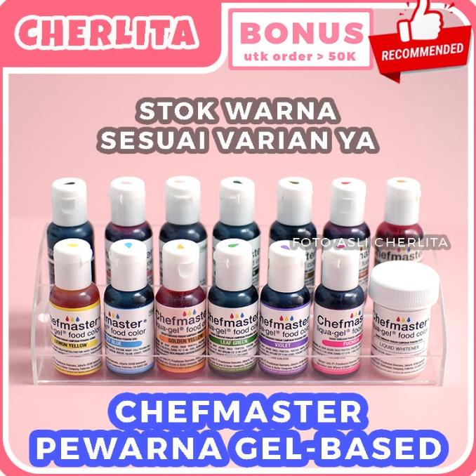 

Chefmaster Liqua Gel Pewarna Makanan Food Coloring Gluten Free