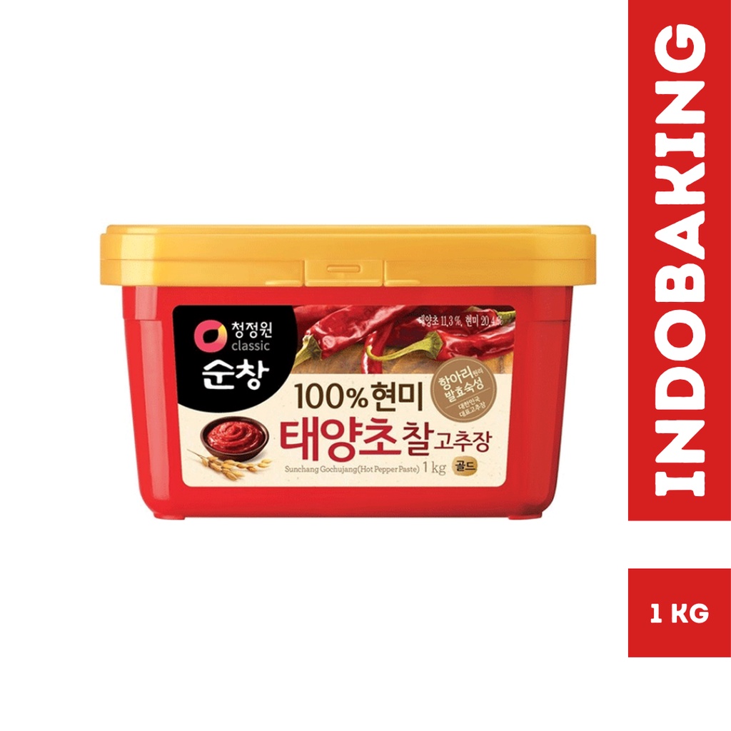 

Daesang Chung Jung One Sunchang Gochujang Saus Pasta Fermentasi Cabai Korea 1kg