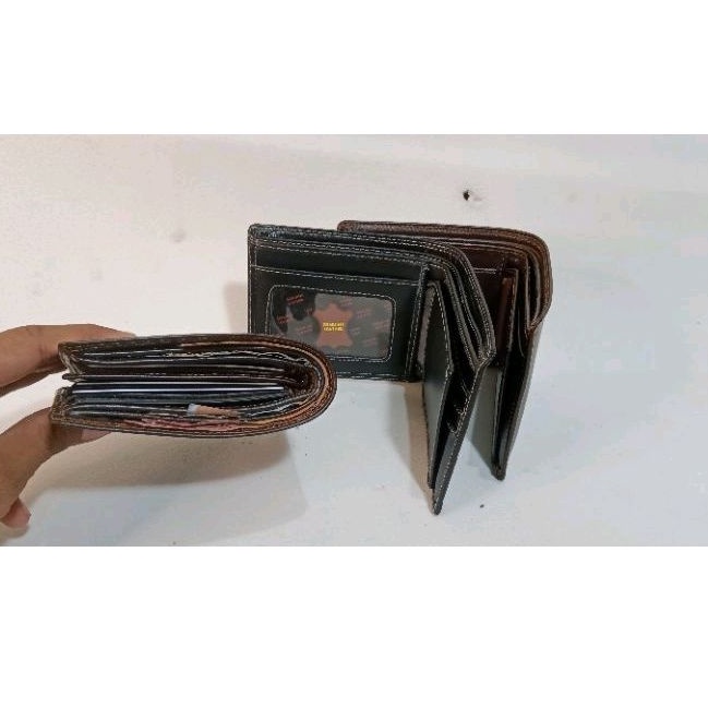 Dompet full kulit Pria Kulit Sapi Asli 100%