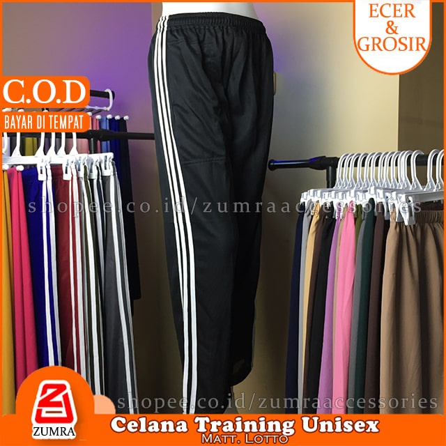 Celana Olahraga Unisex Panjang Training Matt Lotto Ringan