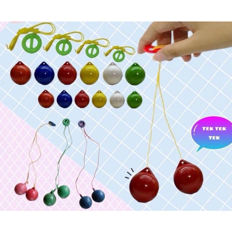 mainan lato mini kecil jadul katto latto murah 2cm