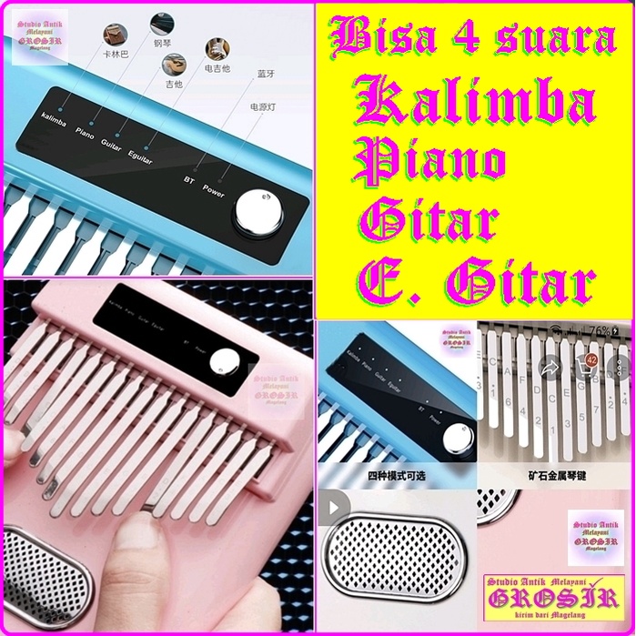 SEEDS KALIMBA 34 KEYS - KALIMBA SEEDS 17 KEYS - KALIMBA TERBAIK - KALIMBA ELECTRIC - KALIMBA ELEKTRI