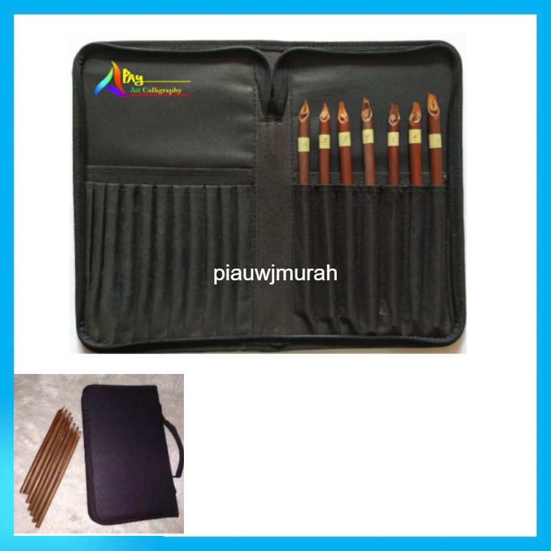 

NEW Alat Kaligrafi Paket 1 (set kalam handam + tas)