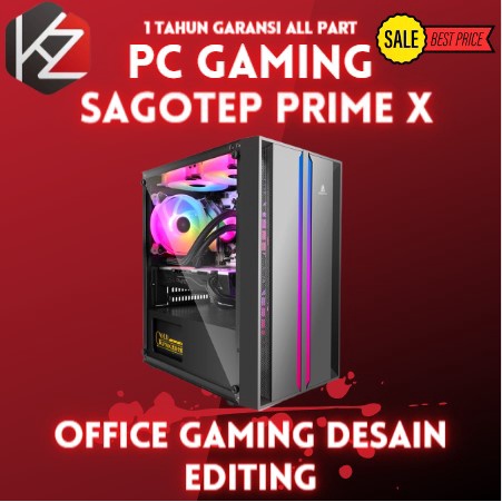 PC Gaming AMD Ryzen 3 3200G |16GB|SSD 128GB |HDD 500GB| Gaming Editing