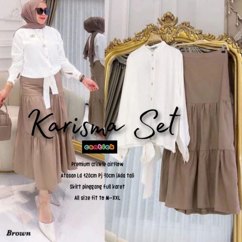 KARISMA SETELAN BAJU WANITA TERBARU