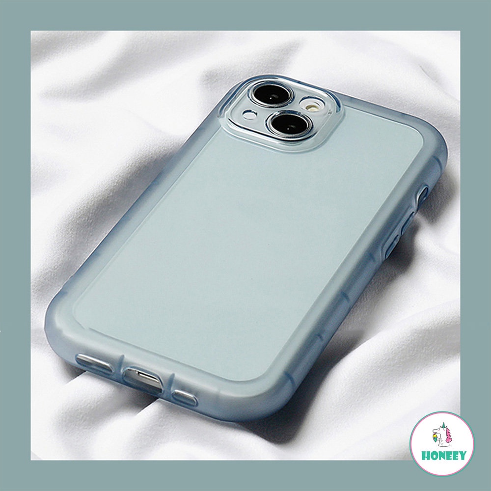 Soft Case TPU Matte Kristal Tahan Debu Untuk IPhone 14 13 12 11 Pro Max X XR 8 7 Plus