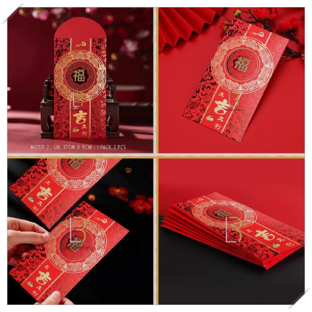 Dompet Pouch Kertas Tas Angpao Angpau Hongbao Ampao Ampau Merah Fuk Fu Imlek Sincia Netral Pernikahan Wedding Sangjit Nikah Shuangxi Ultah Panjang Pendek Mini Mika 3d Bukan Kain Polos Karakter Shio Kelinci Gantung Netral Gold Premium Lucu Unik Murah 2023