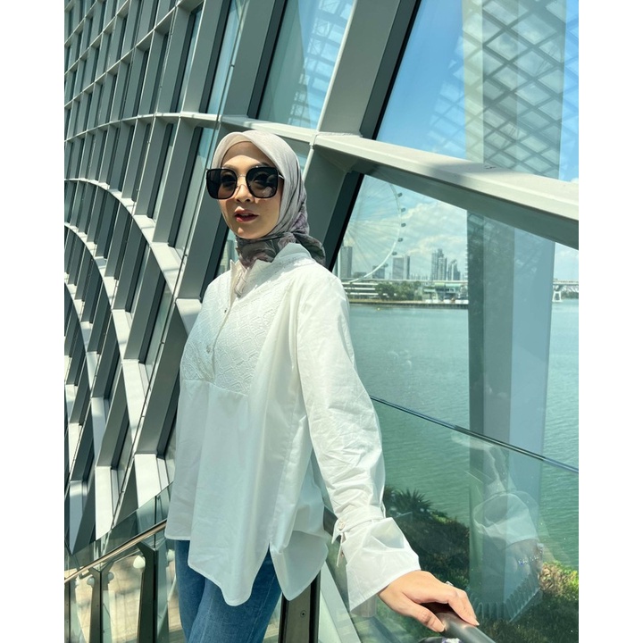 ZAFI TOP WHITE - LUMIERE