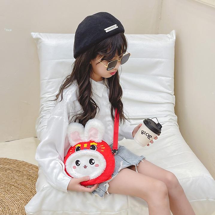 Tas Rabit Merah Juxing  Mini Bag Chinese Style Lucu *Import