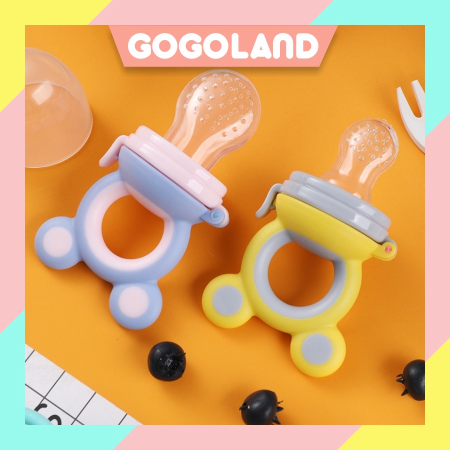 Gogoland Dot Buah Empeng Bayi Mpasi Multifungsi Baby Fruit Feeder Original Bpa Free R838