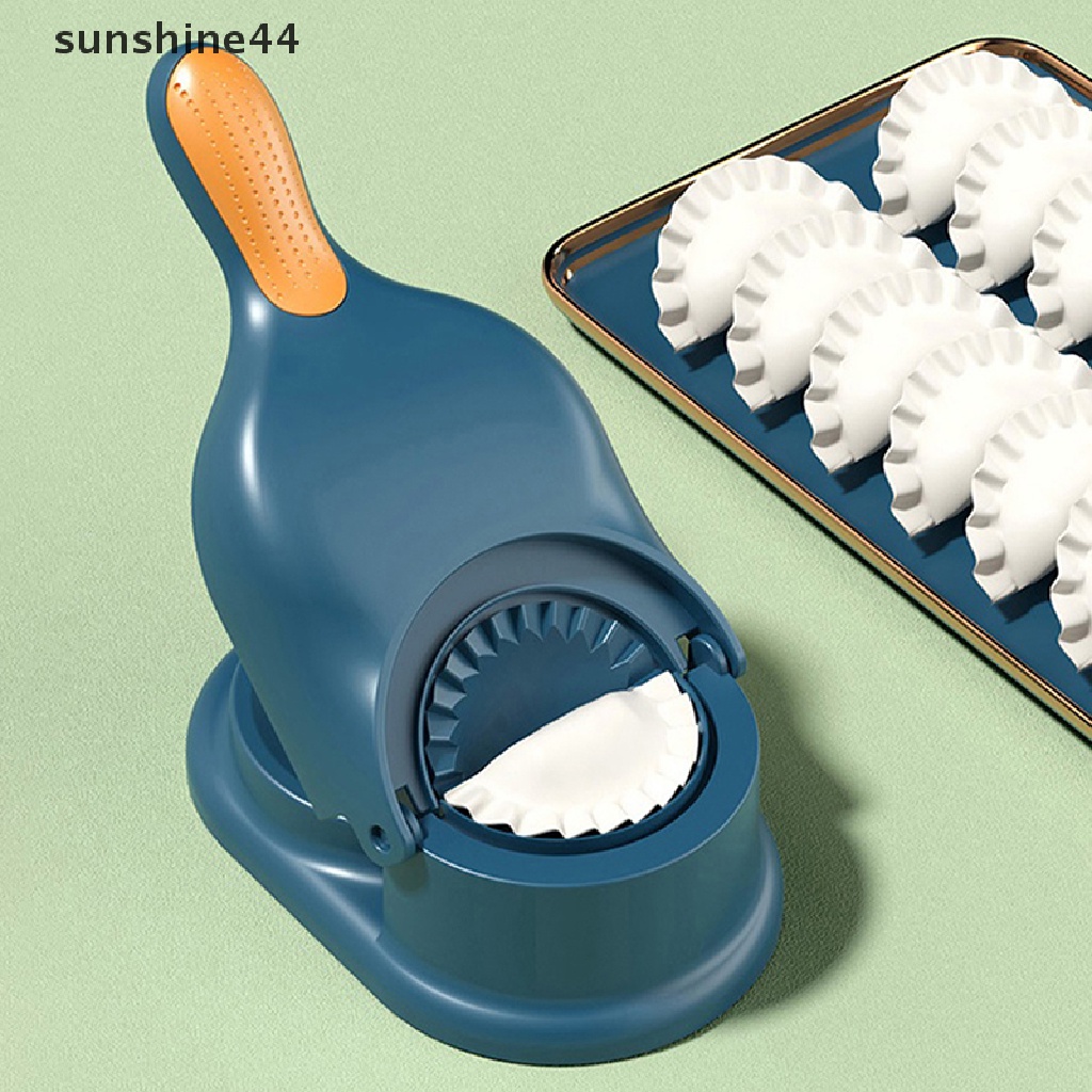 Sunshine 2in1 DIY Dumpling Maker Alat Cetakan Penekan Kulit Pangsit Dough Presser.