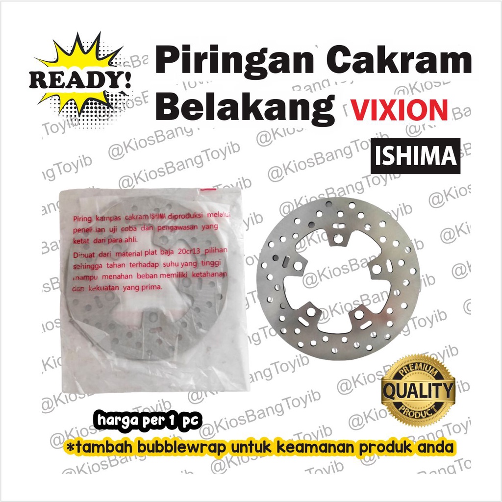 Piringan Disc Cakram Belakang Yamaha VIXION (ishima)