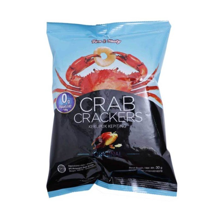 

O GARLOS CRAB CRACKERS ORIGINA 30GR