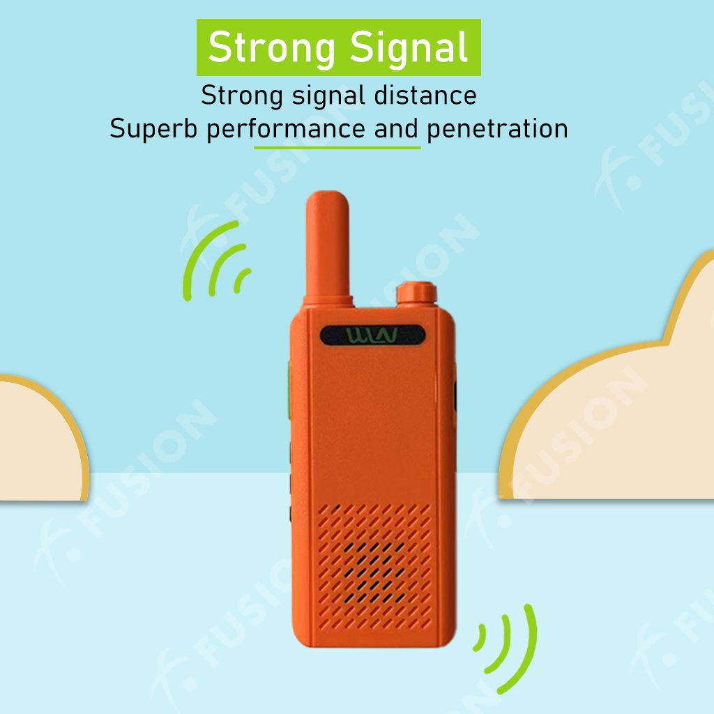 Walkie Talkie WLN KD-C160 Waterproof Portable Walky Talky Jarak Jauh 10km(Max) 2 Way Radio Walkie Talkies HT Handy Talky