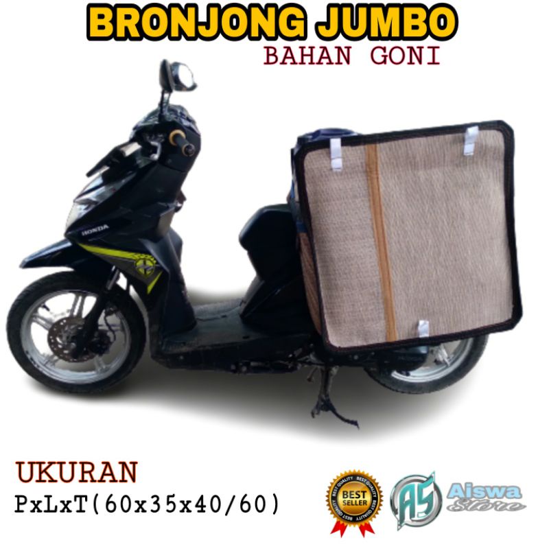 Kurir Motor Bahan Tas Kurir Motor Bahan Kanvas Tebal Tas Obrok Pengangkut Barang Serbaguna Deskripsi