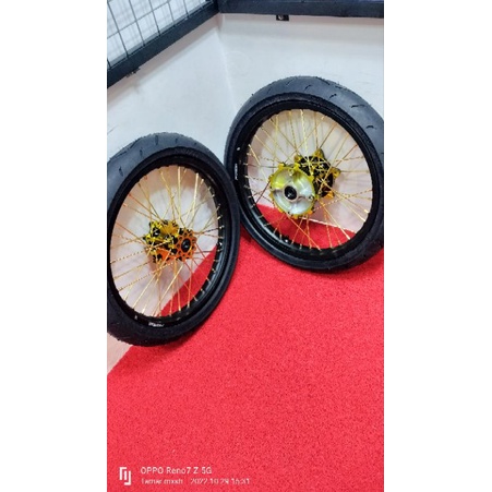 WHEELSET CRF CACING 160/160 VELG SET CRF150L