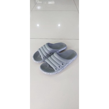 Sandal Wanita Q-4 L Slip On Jelly Soft  Sandal Rumah Empuk Anti Slip