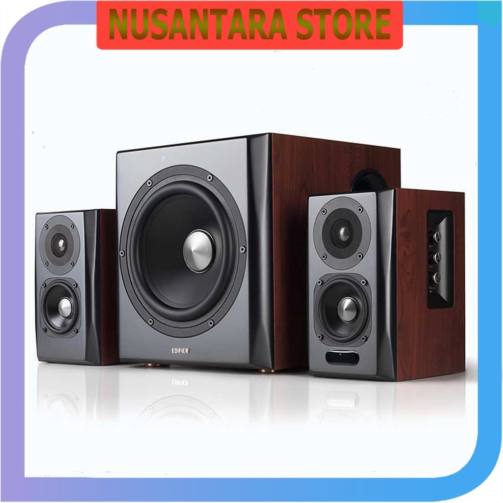 NUSANTARA STORE - Edifier 2.1 Active Bluetooth Multimedia Speaker System - S350DB