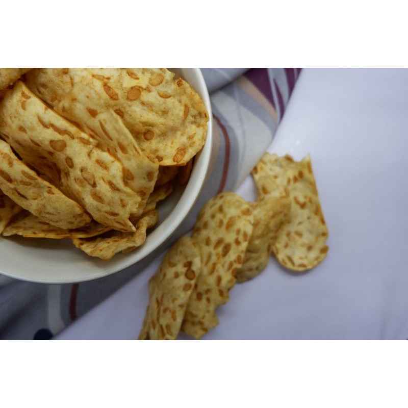 

Tempe Sagu Asin 250gr - Cemilan Renyah Gurih - Karasa