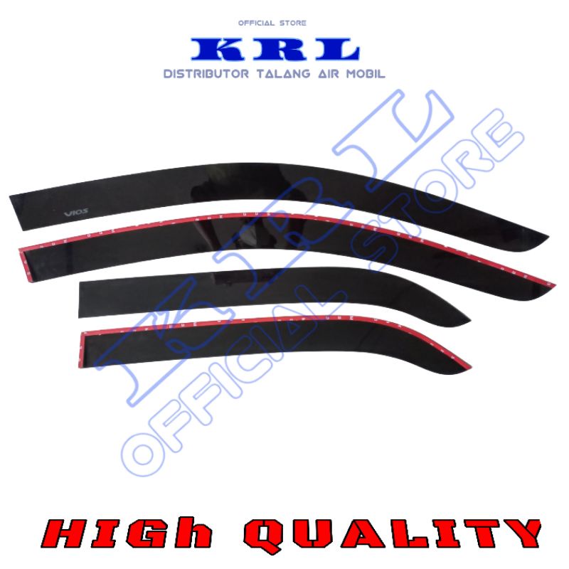 Talang air mobil Vios gen 1 model slim flat  tahun 2003 2004 2005 2006 2007