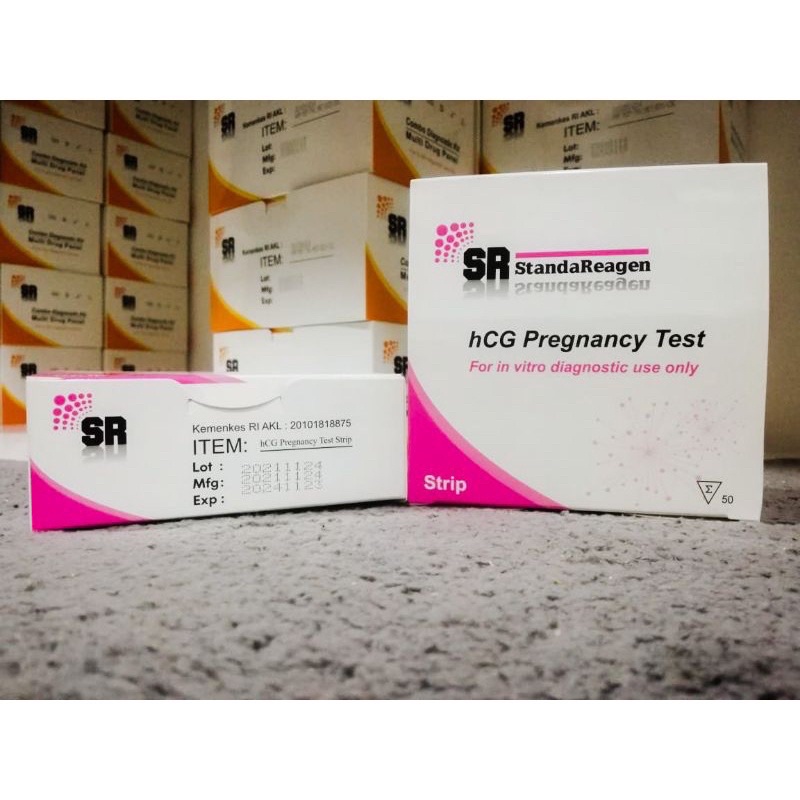 hcg SR pregnancy teast 25strip / tespek SR