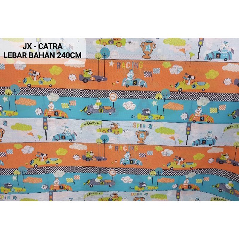 JAYATEX KAIN SPREI BAHAN KATUN LOKAL CATRA CVC (METERAN)