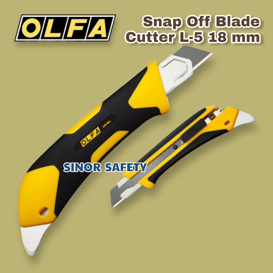 Olfa Cutter L-5 Snap Off Blade 18 mm