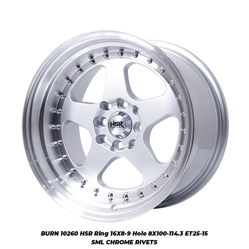 VELG MOBIL HSR R16X8/9 H8X100-114,3 ET25/15 SML