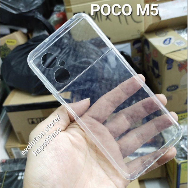 POCO M5 POCO M5S soft case silikon silicone clear case Premium