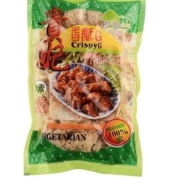 

Terbaru [TD4] VEGETARIAN Greenfarm crispy G / ayam crispy G Vegetarian / kui Fei / ayam putih Vegetarian