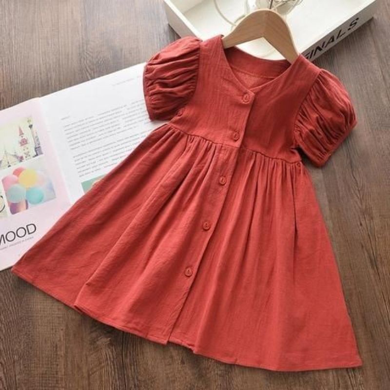 Dress Casandra Kids Buble Little Baby 3-6Tahun