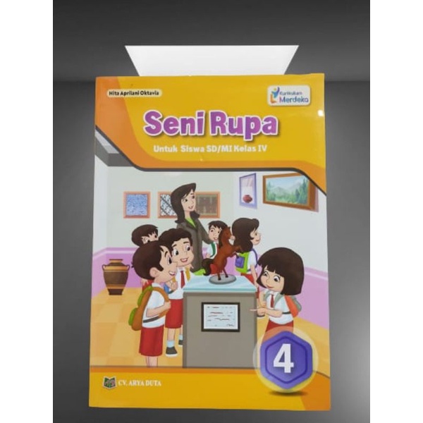 ORI buku teks seni rupa kurikulum merdeka kelas 4 penerbit arya duta