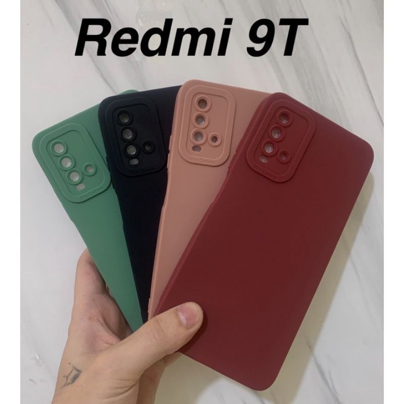 Soft Case Macaron Redmi 9T Casing pelindung Camera