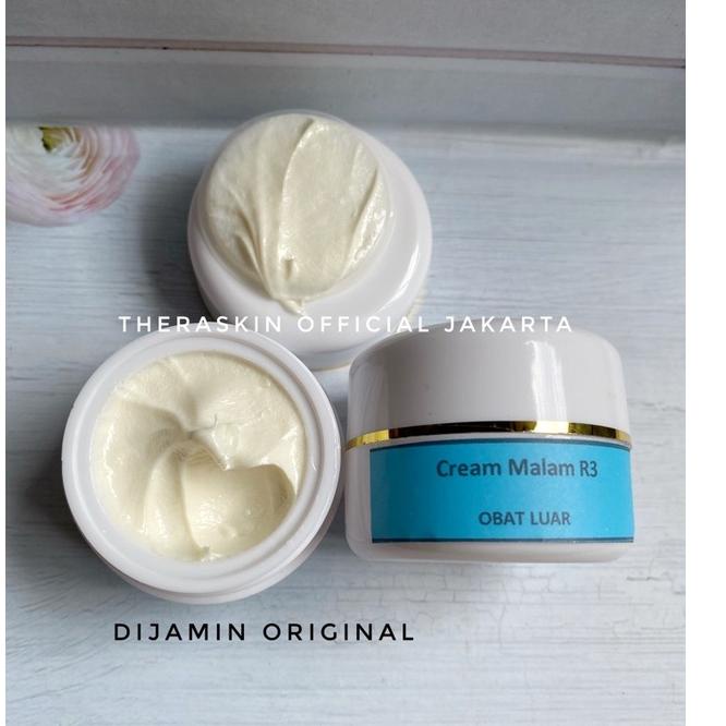 Elegant Cream malam R3 original || cream malam glowing apotek sehat jelita