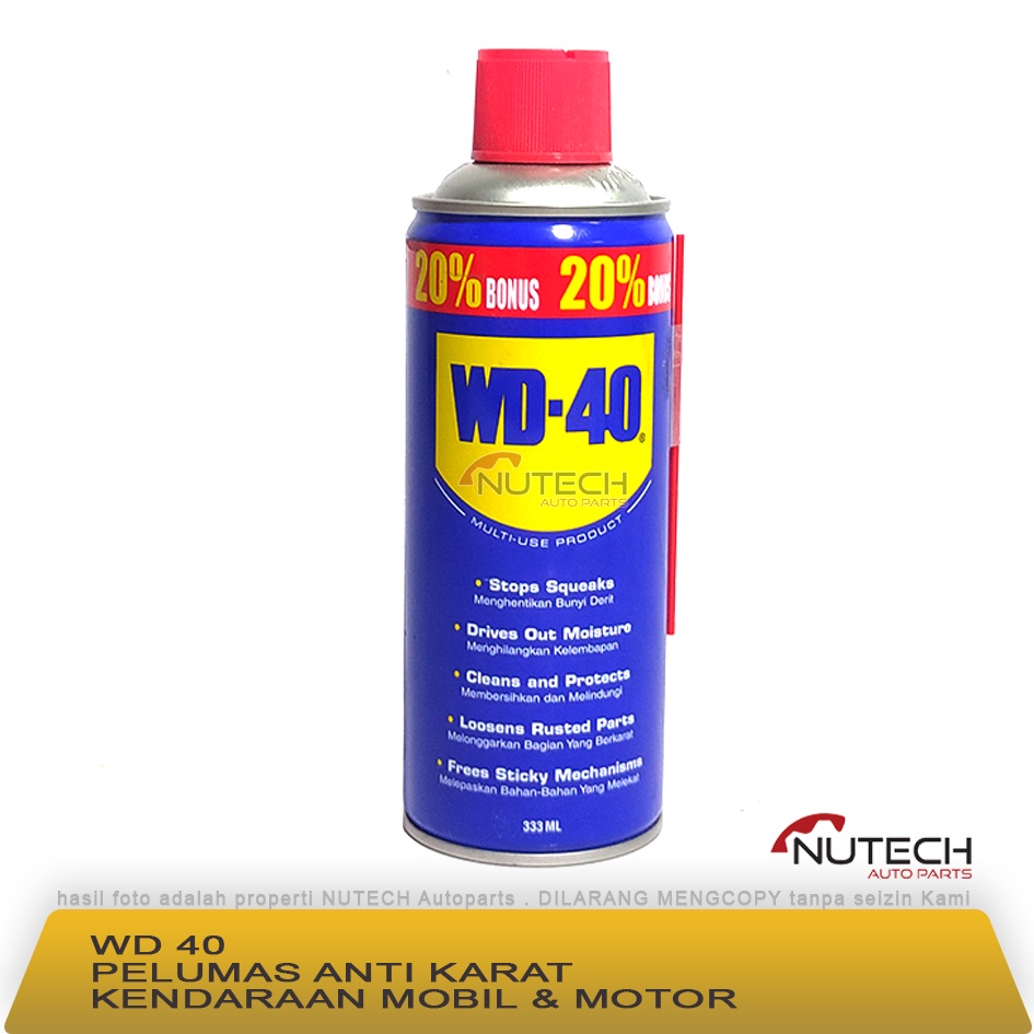 PELUMAS ANTI KARAT KENDARAAN MOBIL MOTOR WD 40