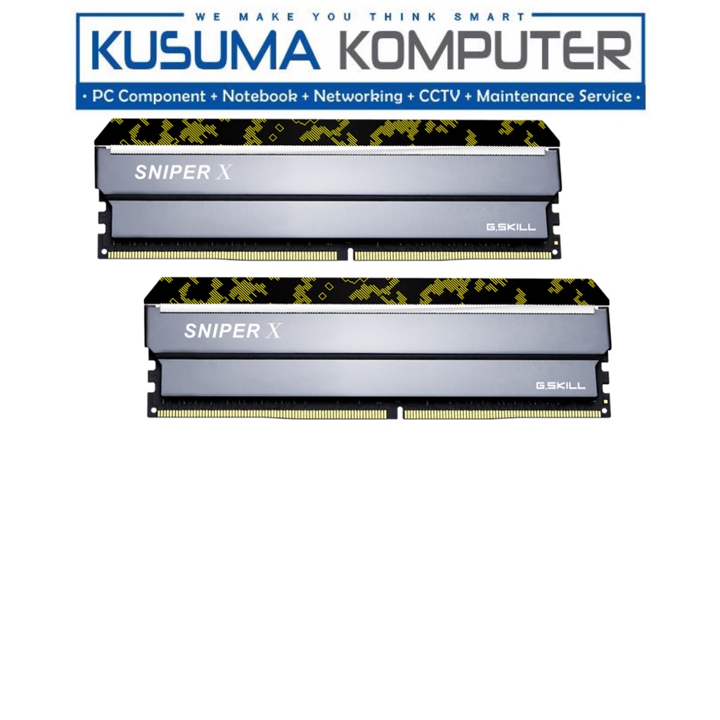 Ram Gskill Sniper X 32GB (2x16GB) DDR4 3600MHz F4-3600C19D-32GSXKB