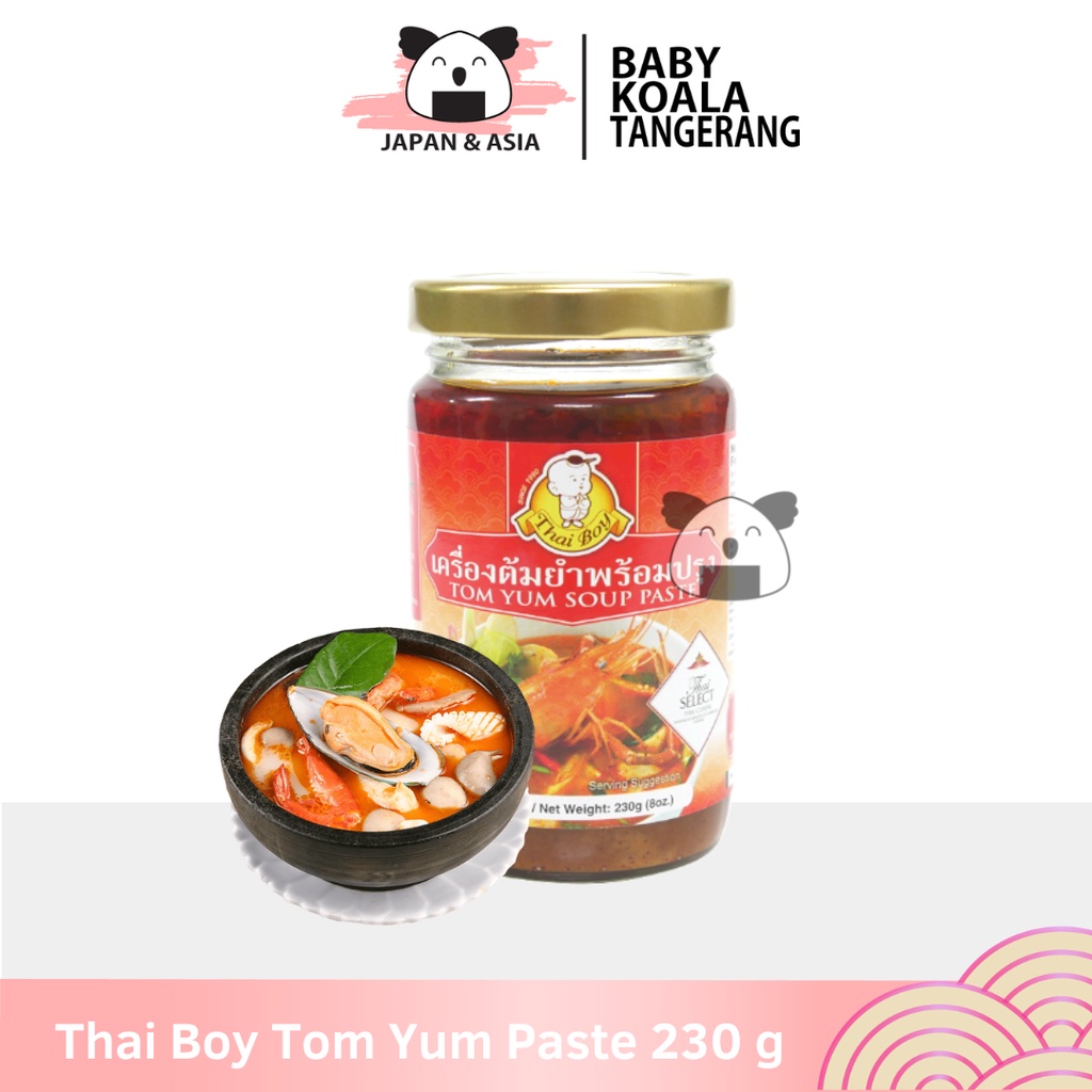 

THAI BOY Tomyum Paste Pasta Bumbu Tomyam 230 g--
