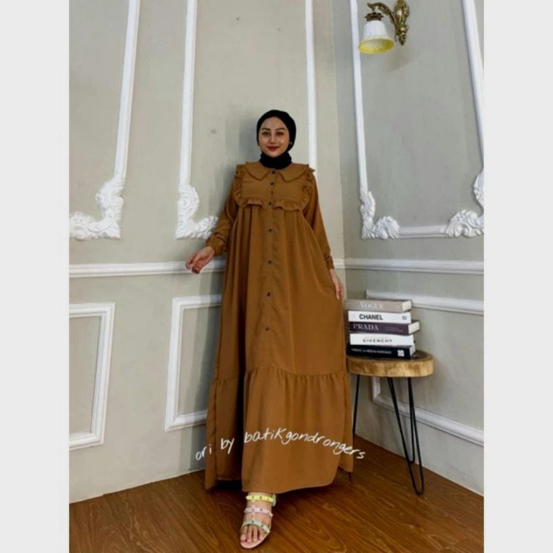 GAMIS RAYON CRINKLE PREMIUM MURAH // GAMIS MURAH // GAMIS MURAH RAYON WANITA REMAJA //GAMIS RAYON CRINKLE