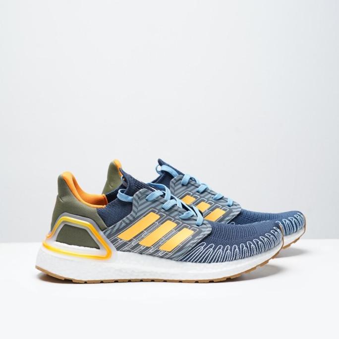 SEPATU ADIDAS ULTRABOOST DNA SEA CITY PACK PHILIPPINES CREW NAVY GOLD
