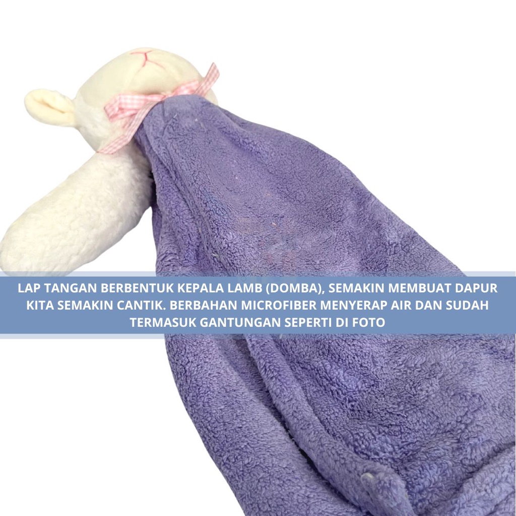Lap Tangan / Hand Towel Boneka Domba